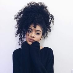 Messy ponytail