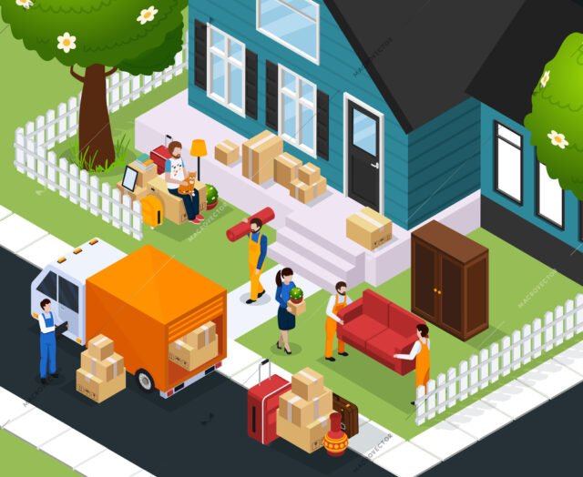 Relocation Isometric Composition Best Packers and Movers in Jaipur